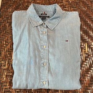 Tommy Hilfiger Blue Denim Shirt